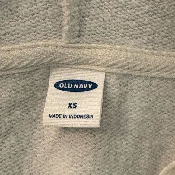 Old Navy Tan Colored Pullover with hood. Size XS - Picture 2 of 8